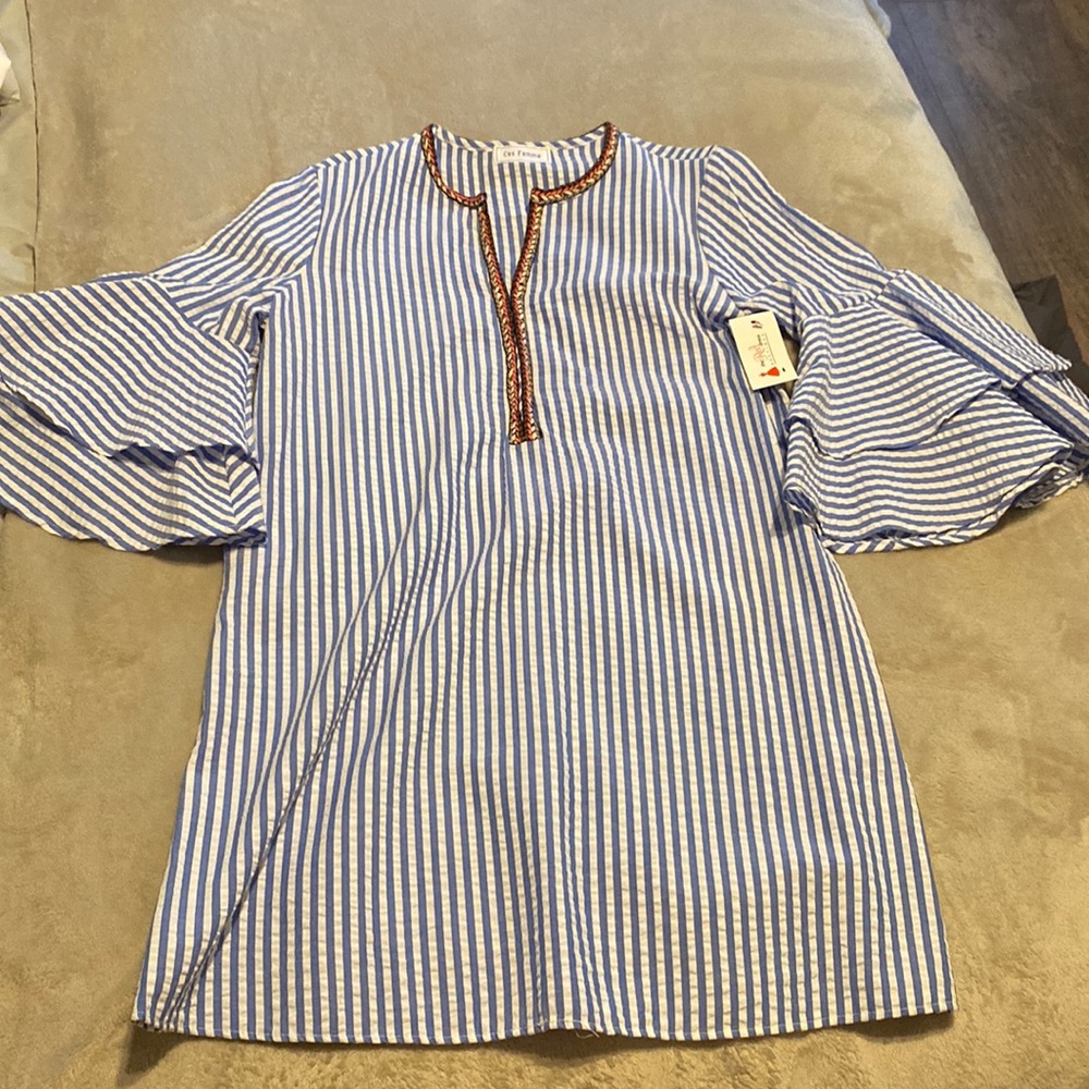 Blue Stripped Dress